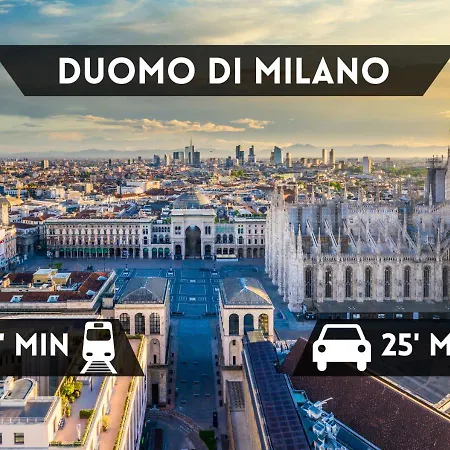 Attico A Corsico - Navigli E San Siro A 15 Minuti Mediolan